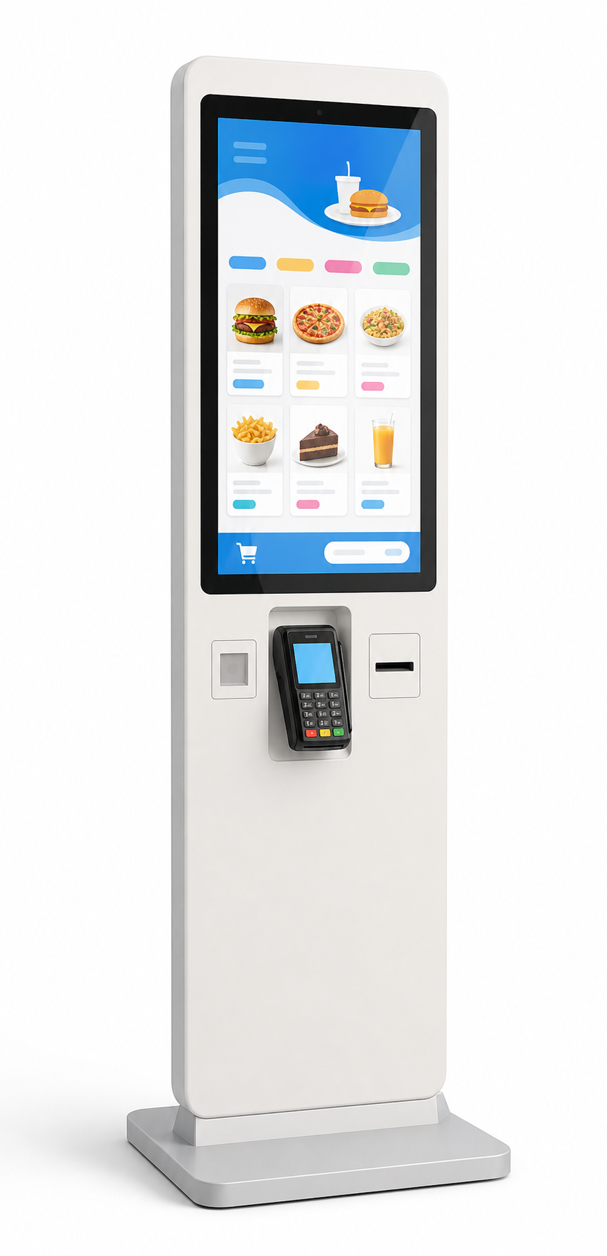 Totem de autoatendimento para restaurantes